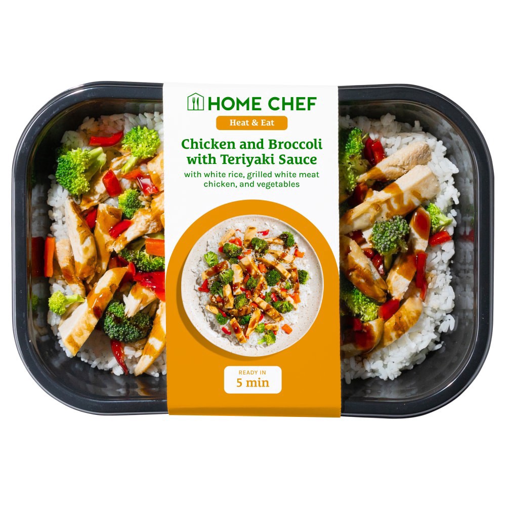 slide 2 of 3, Home Chef Chicken And Broccoli With Teriyaki Sauce, 1 ct