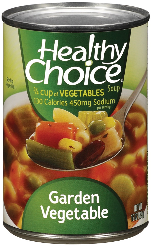 slide 1 of 1, Healthy Choice Garden Vegetable Soup, 15 oz