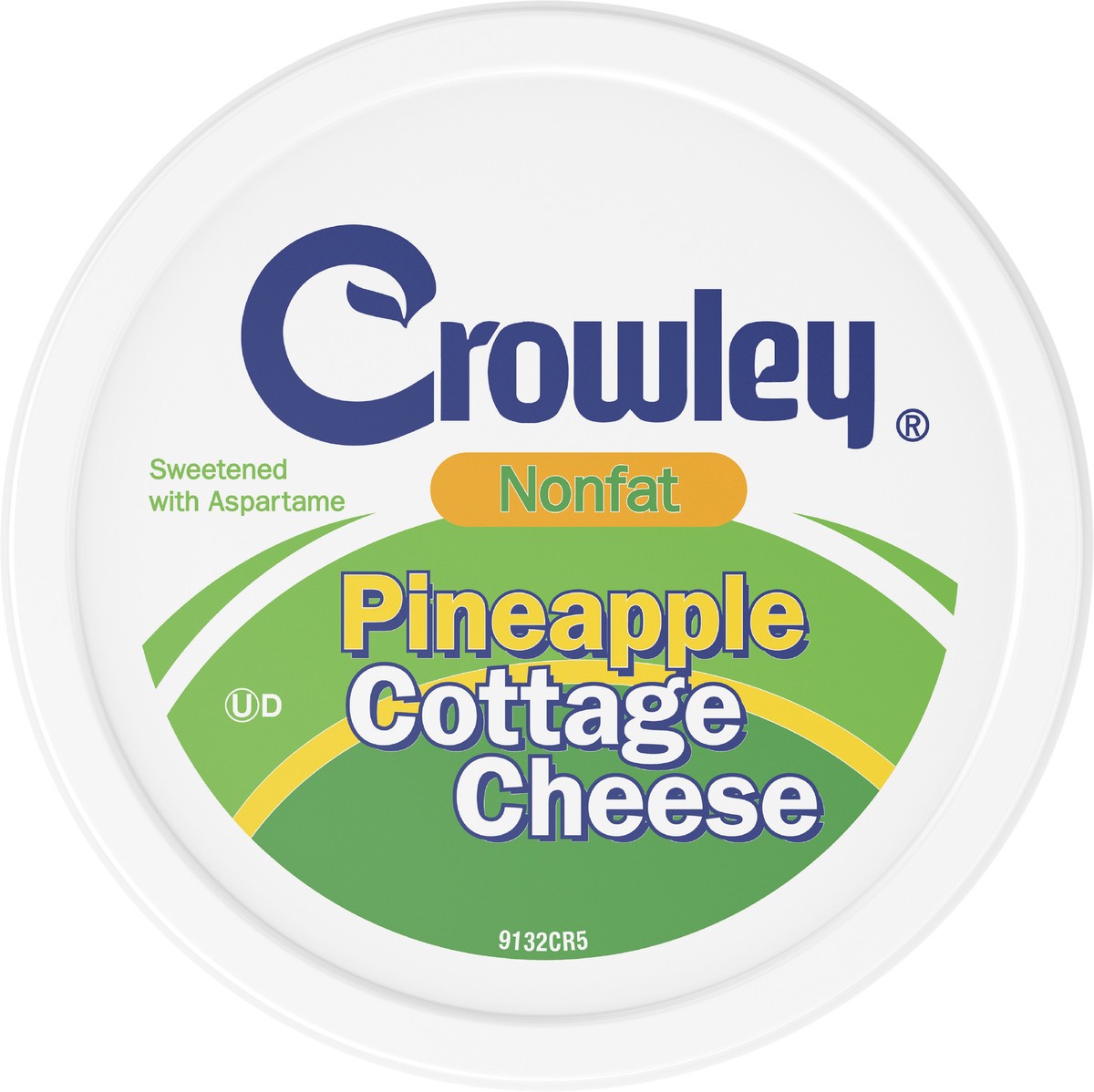 slide 4 of 9, Crowley Nonfat Pineapple Cottage Cheese, 16 oz, 16 oz