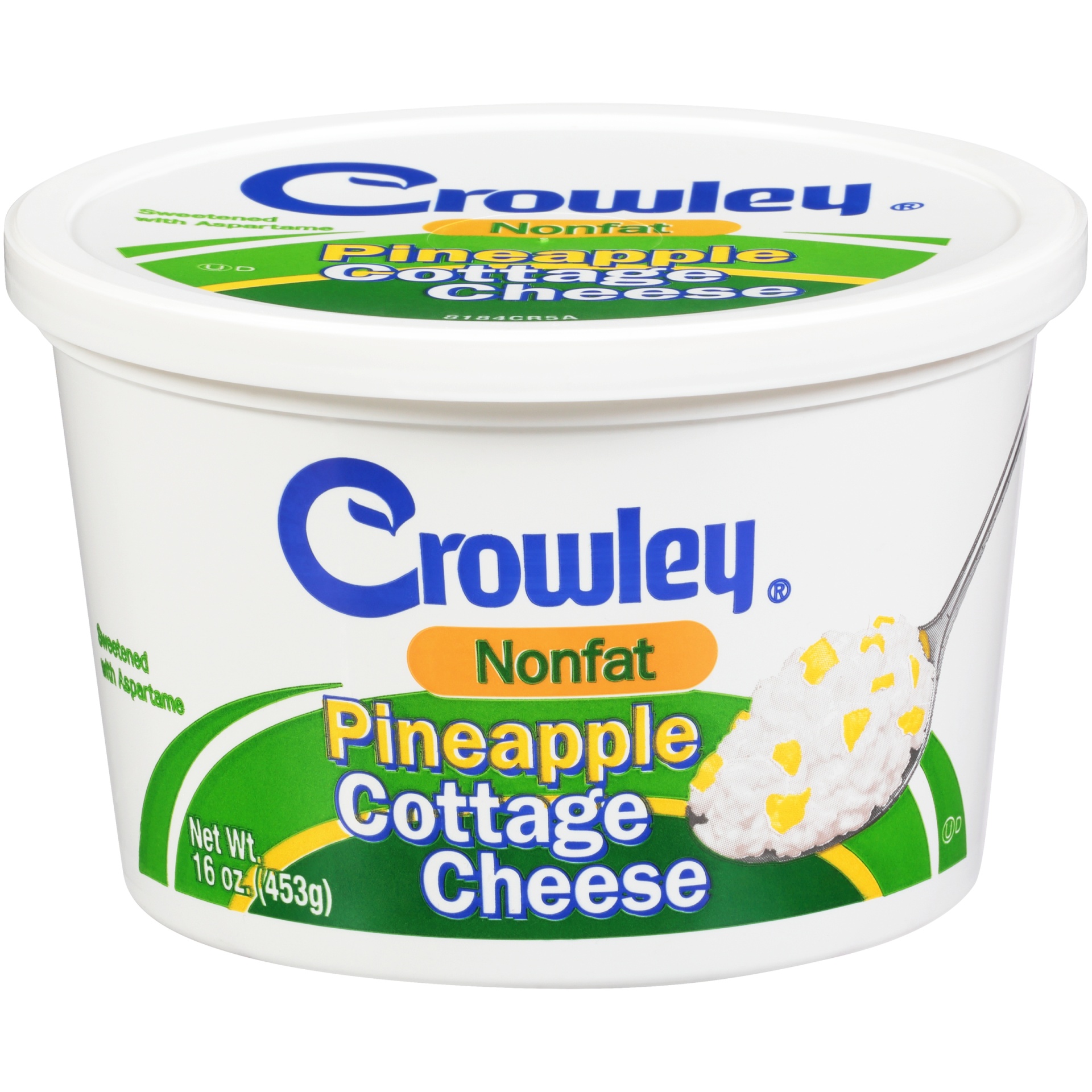 slide 1 of 4, Crowley Nonfat Pineapple Cottage Cheese, 16 oz