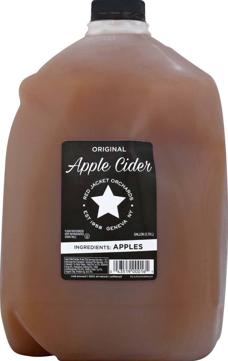 slide 6 of 6, Red Jacket Orchards Premium Apple Cider - 128 oz, 128 oz