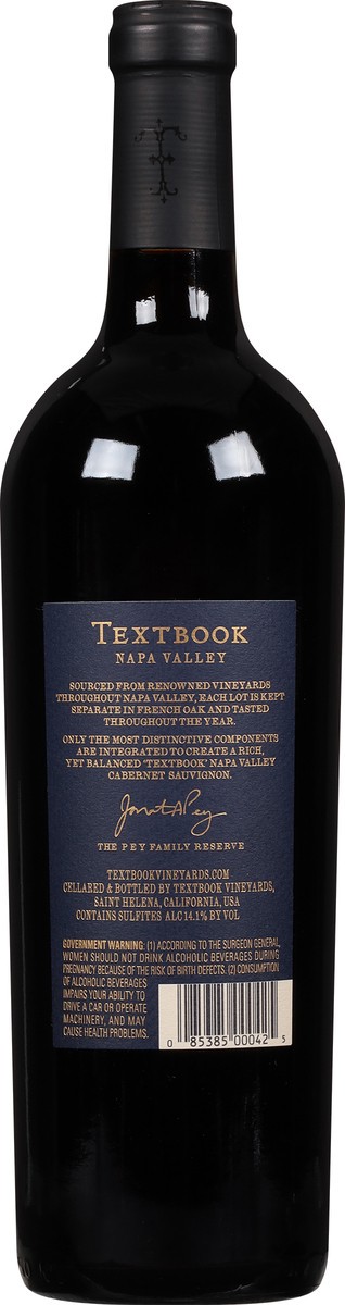 slide 8 of 12, TEXTBOOK Napa Valley Reserve Cabernet Sauvignon 750 ml, 750 ml