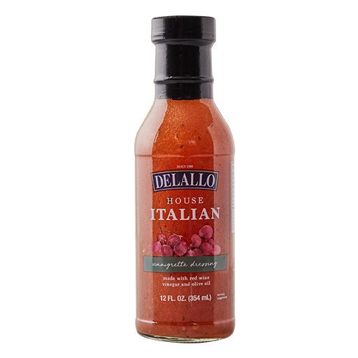 slide 1 of 1, Delallo Italian House Dressing - 12 Oz, 12 oz