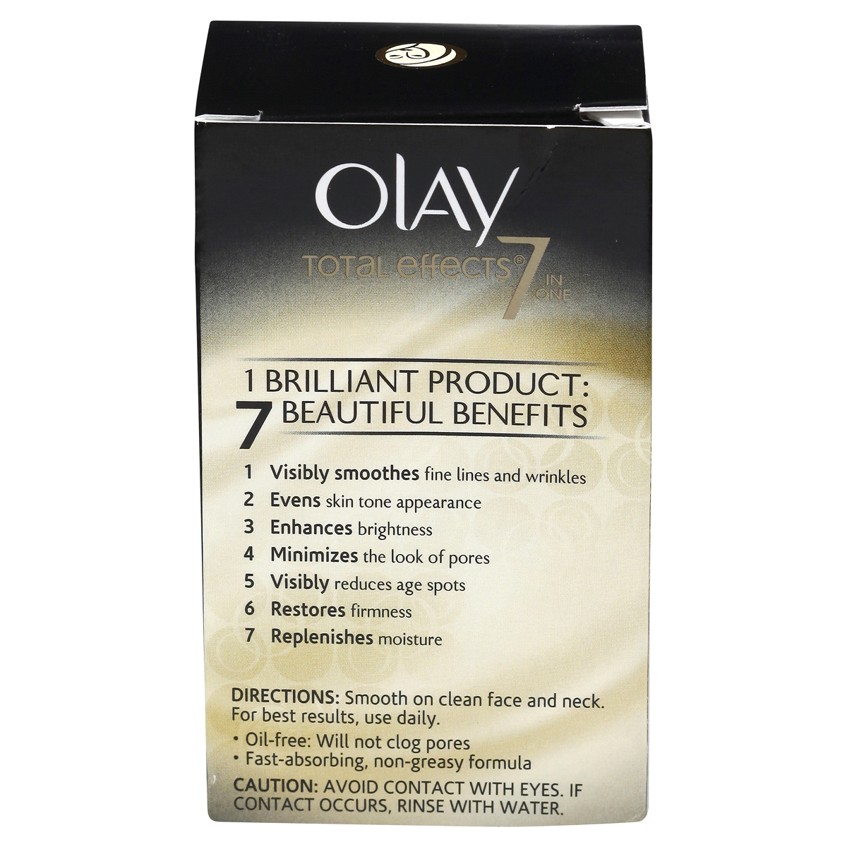 slide 5 of 7, Olay Total Effects 7-In-1 Anti-Aging Moisturizer, Trial Size, 0.5 fl oz