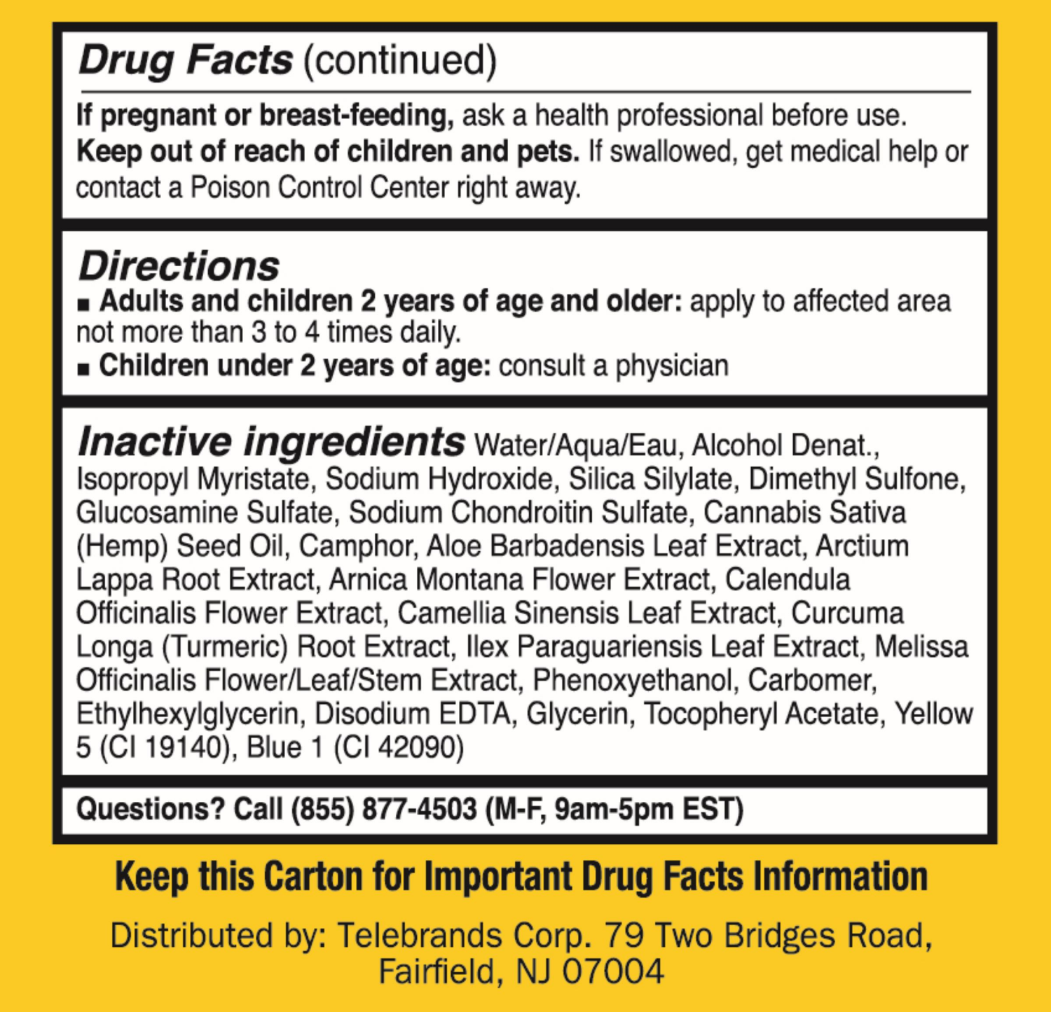 slide 2 of 2, Hempvana Arthritis Pain Cream, 1 ct