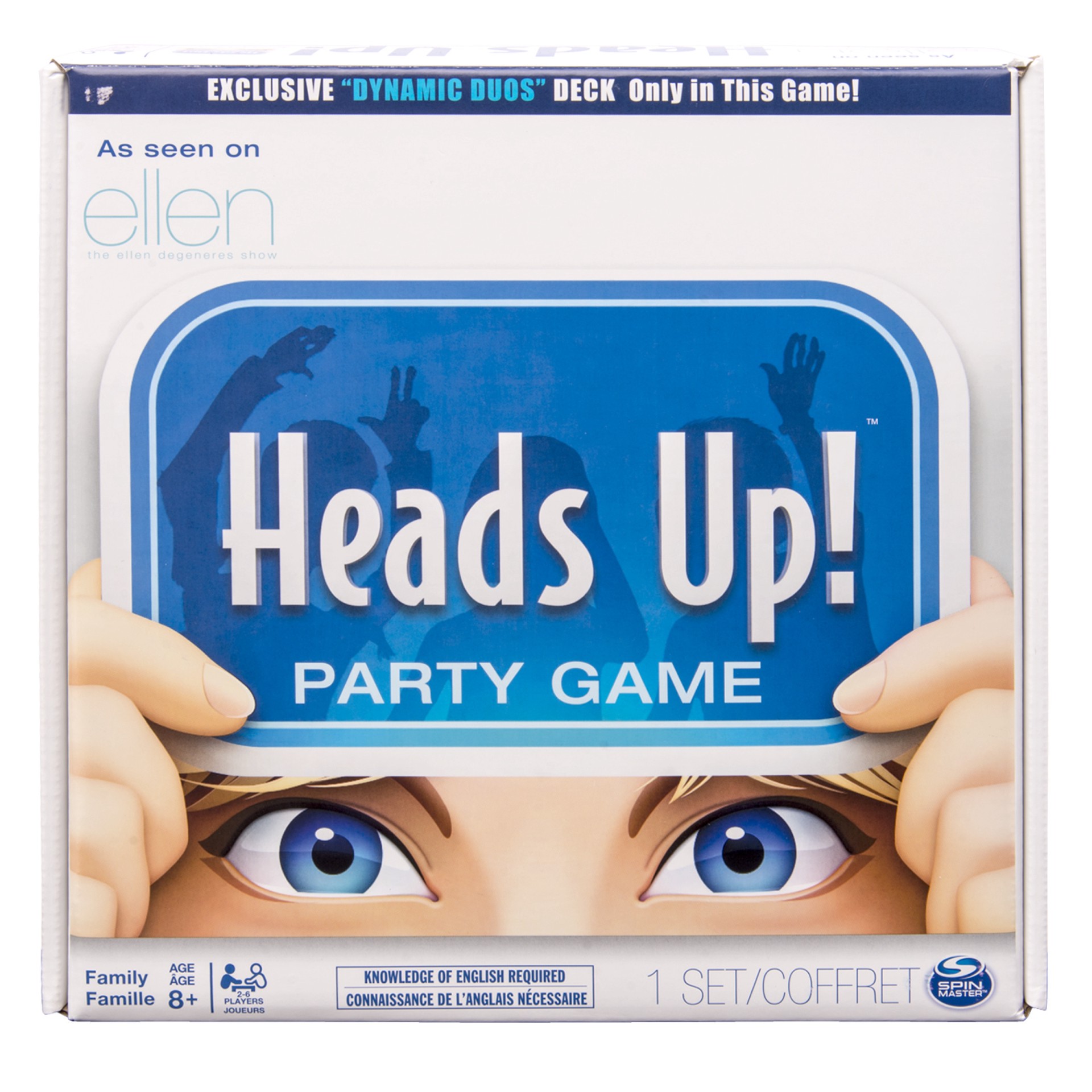 slide 1 of 5, Spin Master Heads Up! Party Board Game (Edition May Vary), 1 cnt