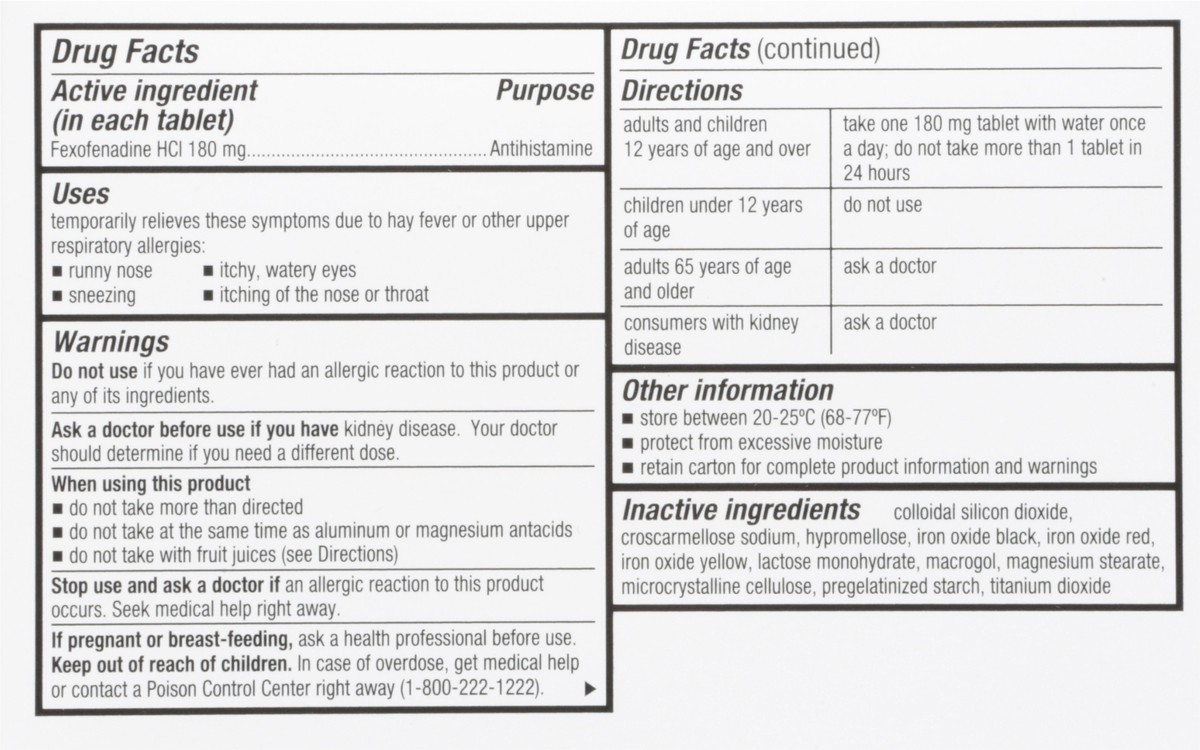 slide 7 of 9, TopCare Top Care Allergy, 15 ct