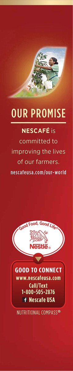 slide 5 of 8, Nescafé NESCAFÉ Taster's Choice, Instant Coffee Packets, Light Medium Roast Coffee, House Blend, 1 Box (6 Packets), 0.64 oz