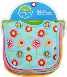 Neat Solutions Solid/Print Bib Set