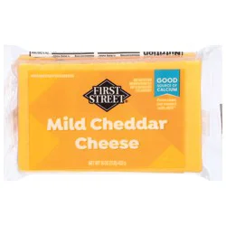 First Street Mild Cheddar Cheese