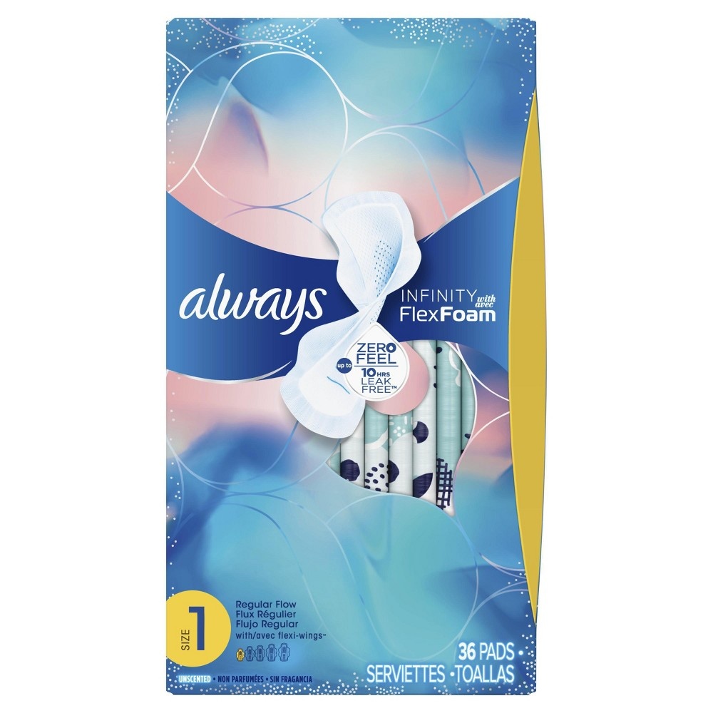 Always Infinity Regular Pads Shipt