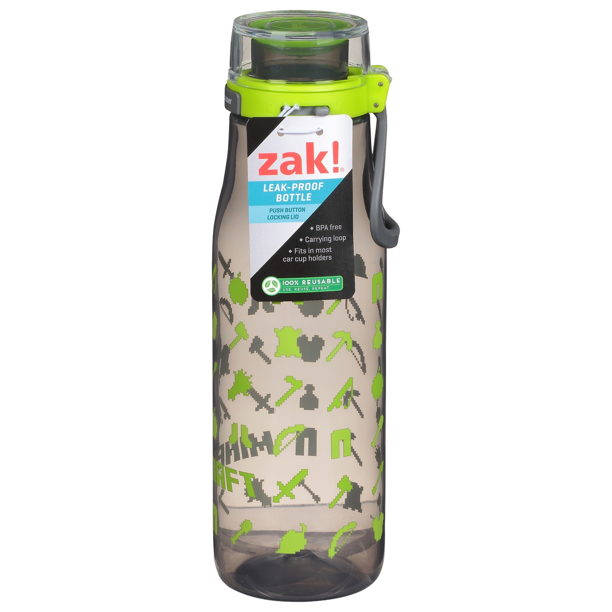 Zak Designs Leak-Proof Minecraft Water Bottle, Delivery Near You