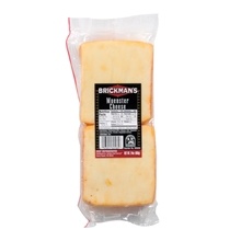 slide 1 of 1, Brickman's Muenster Cheese, 24 ct