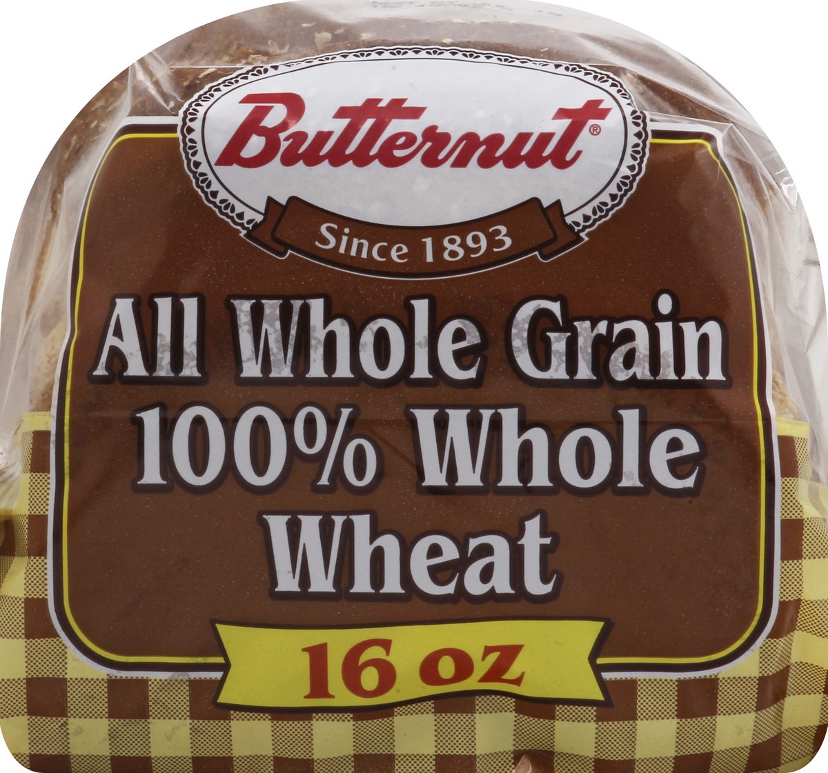 slide 8 of 9, Butternut All Whole Grain 100% Whole Wheat Bread 16 oz, 16 oz