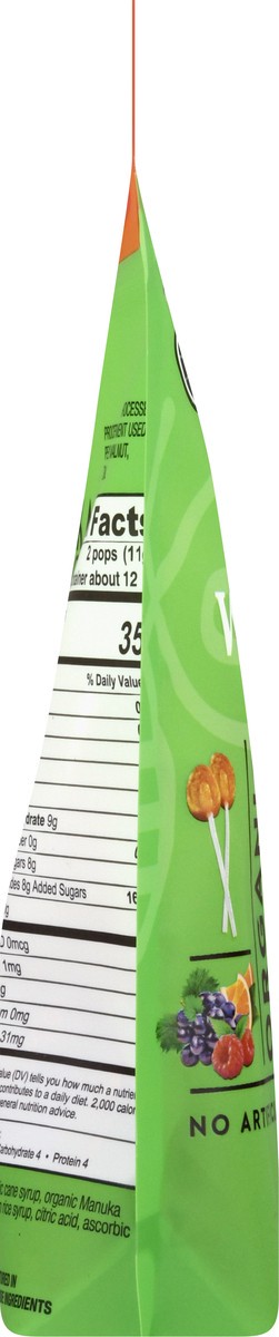 slide 10 of 13, Wedderspoon Organic Manuka Orange Flavored/Grape Flavored/Raspberry Flavored Honey Pops Variety Pack 24 ea, 24 ct