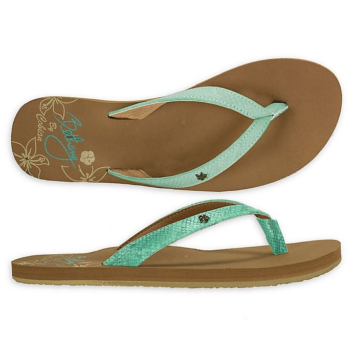 slide 1 of 1, Cobian Hanalei Size 9 Women's Flip-Flops - Seafoam, 1 ct