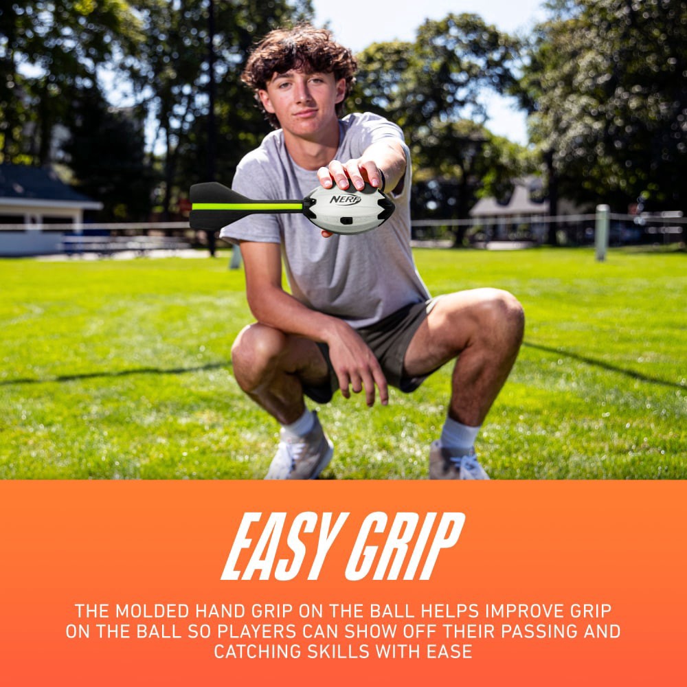 slide 3 of 3, Nerf Elite Vortex Howler Football, 1 ct