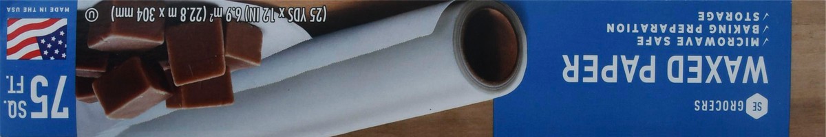 slide 10 of 12, SE Grocers Waxed Paper, 75 sq ft