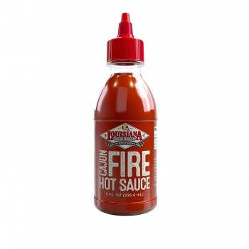 slide 1 of 1, Louisiana Cajun Fire Hot Sauce, 8 oz