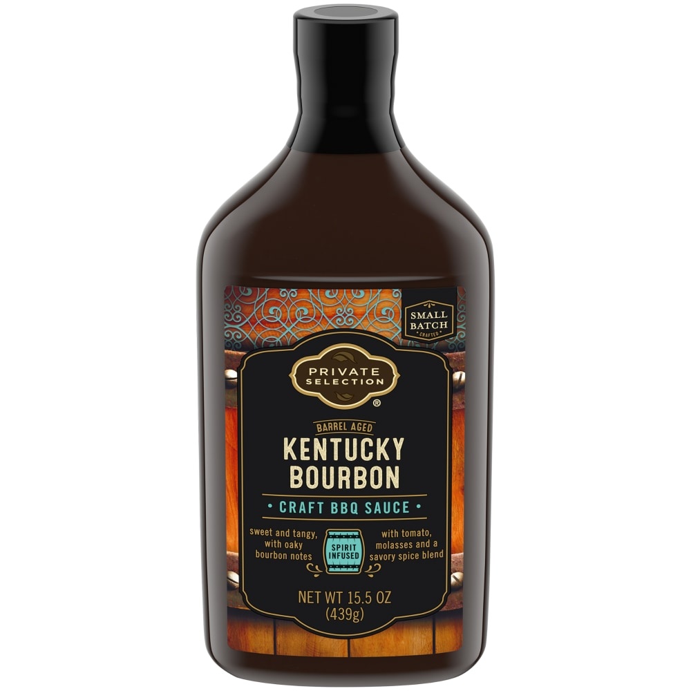 slide 1 of 1, Private Selection Kentucky Bourbon Craft BBQ Sauce, 1 gal