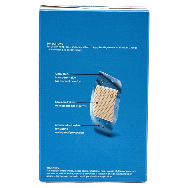 slide 4 of 5, Meijer Extra Large Ultimate Waterproof Bandage, 8 ct