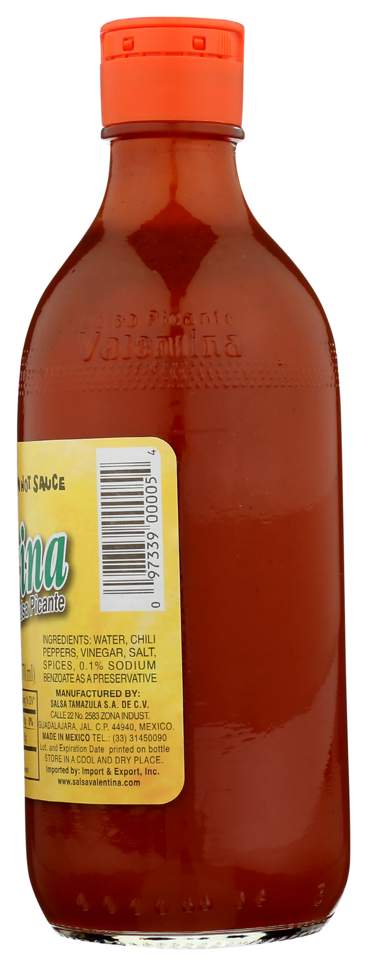 slide 3 of 3, Valentina Mexican Hot Sauce 12.5 fl oz, 12.5 fl oz