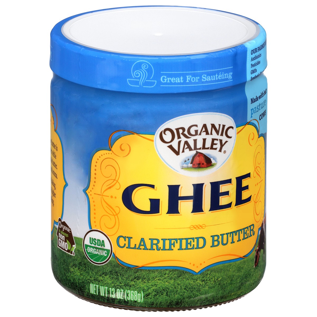 slide 13 of 13, ORGANIC VALLEY Organic Ghee Clarified Butter, 13 oz, 13 oz