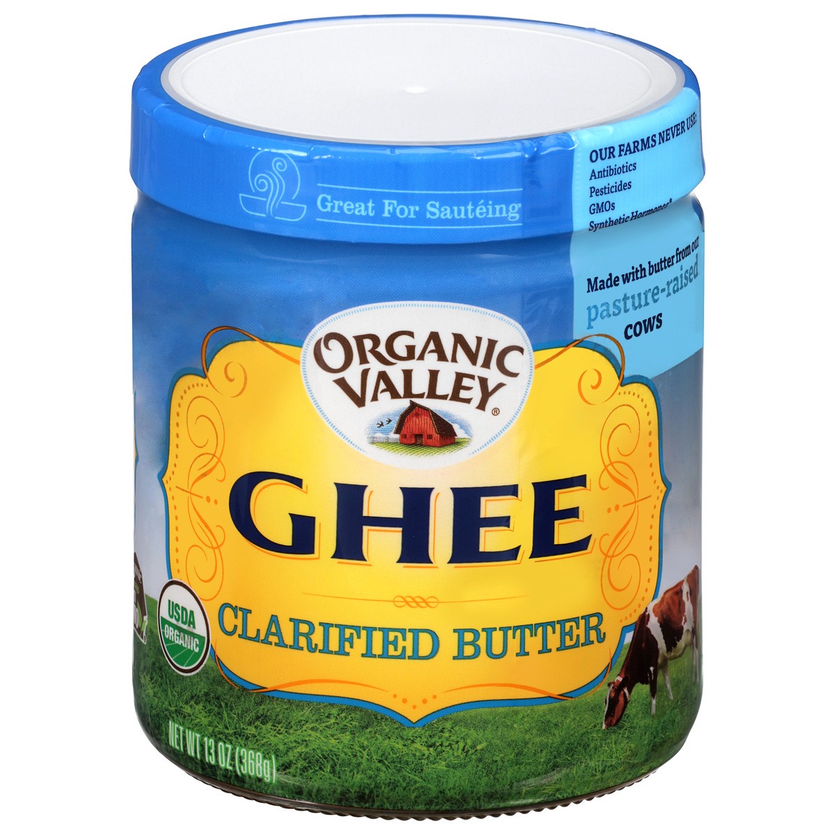 slide 3 of 13, ORGANIC VALLEY Organic Ghee Clarified Butter, 13 oz, 13 oz