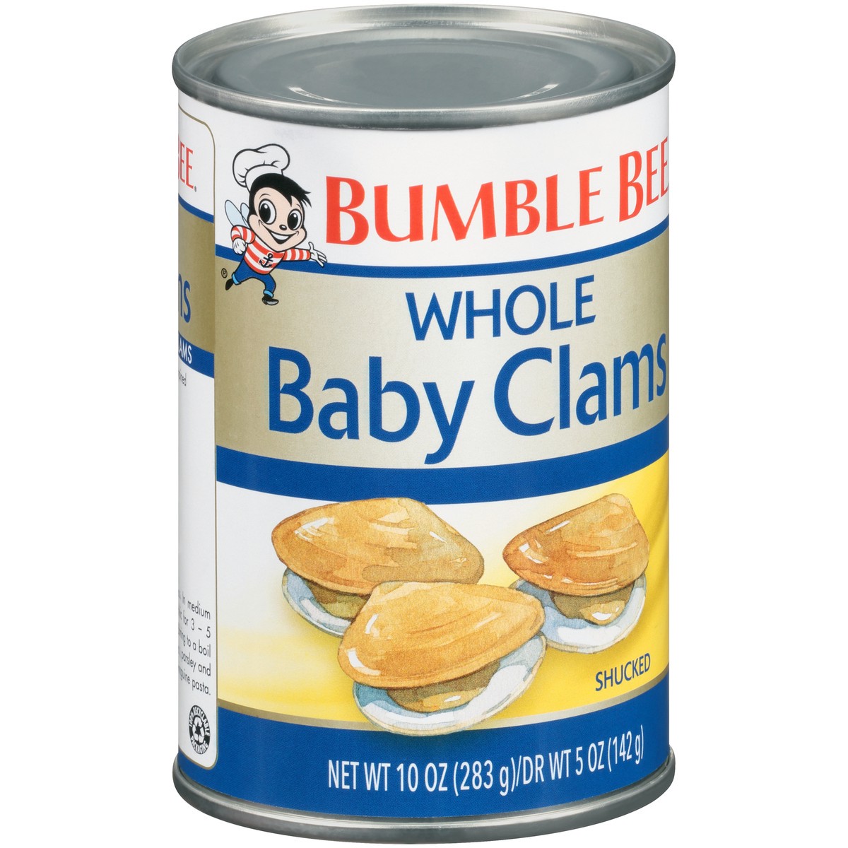 slide 12 of 14, Bumble Bee Fancy Whole Baby Clams, 10 oz