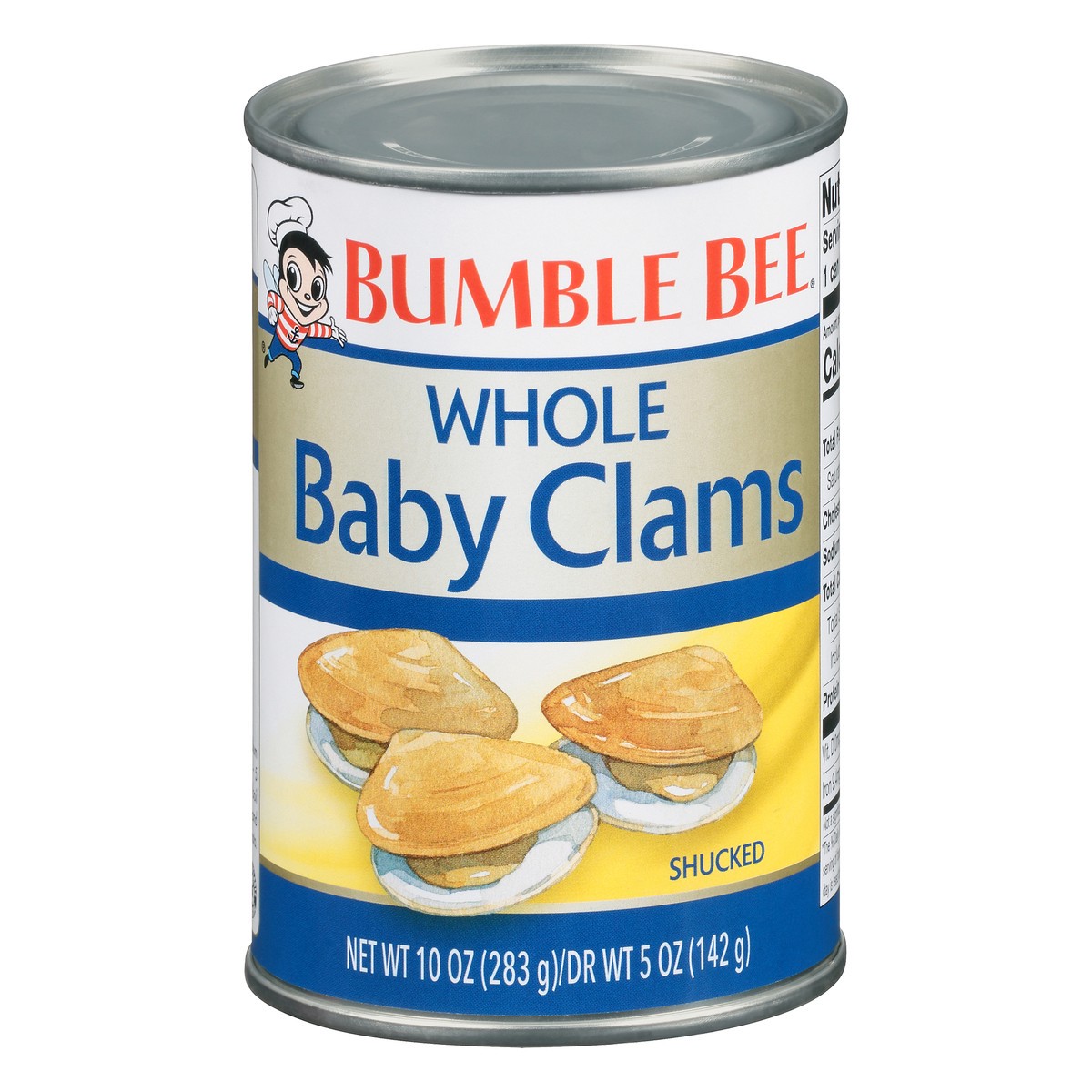 slide 10 of 14, Bumble Bee Fancy Whole Baby Clams, 10 oz