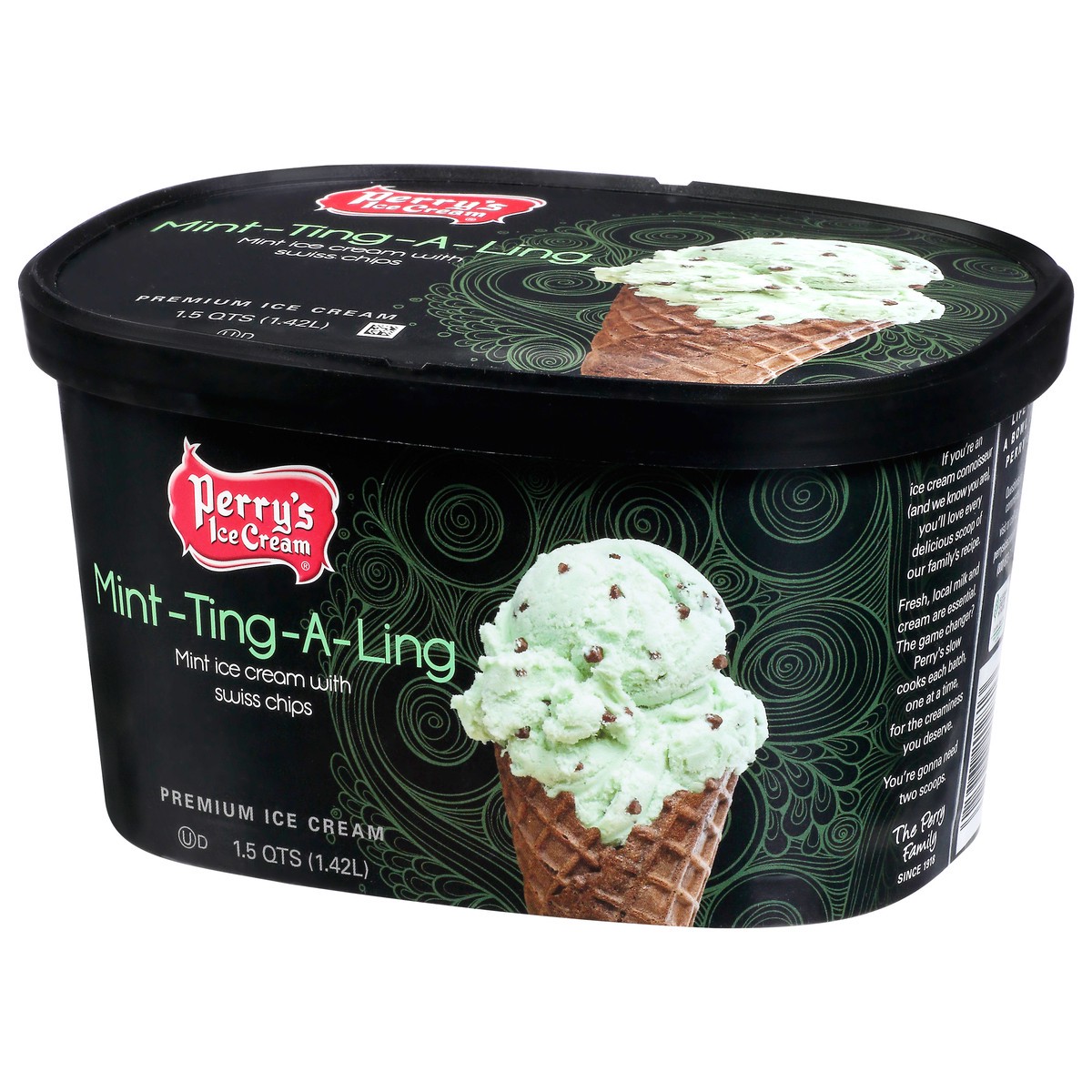 slide 9 of 14, Perry's Ice Cream Premium Mint-Ting-A-Ling Ice Cream 1.5 qt, 1.5 qt