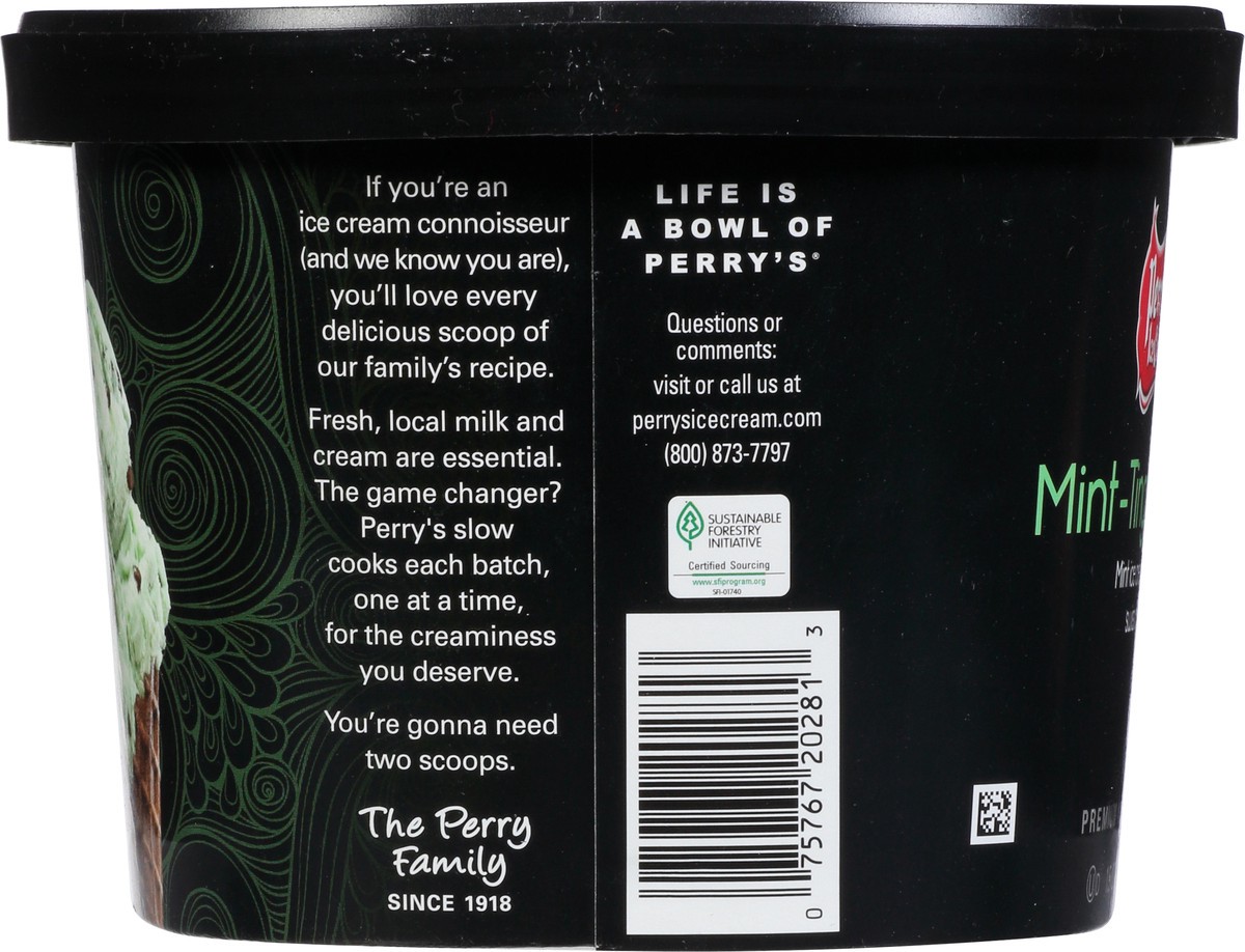 slide 12 of 14, Perry's Ice Cream Premium Mint-Ting-A-Ling Ice Cream 1.5 qt, 1.5 qt