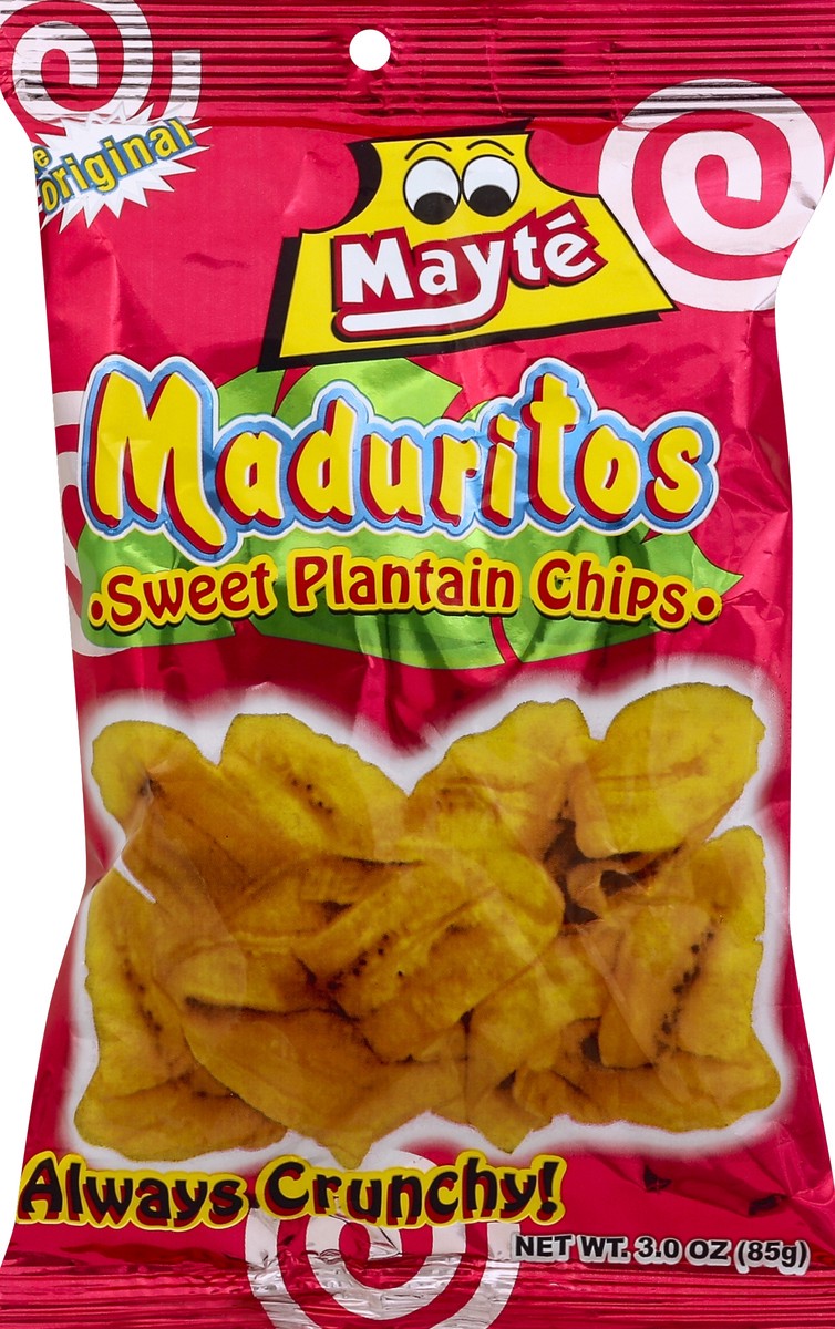 slide 3 of 5, Mayté Sweet Plantain Chips 3 oz, 3 oz