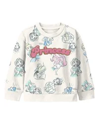Carter's Toddler Disney Princess Pullover - Cream Multi 3T