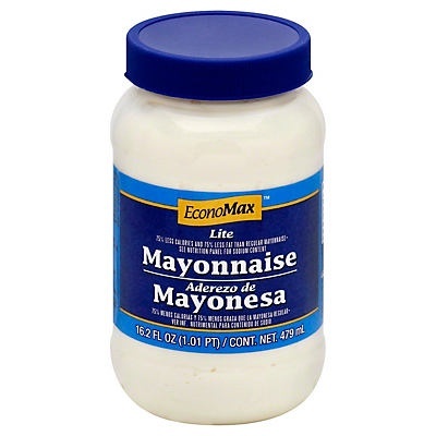 slide 1 of 1, EconoMax Lite Mayonnaise, 16 fl oz