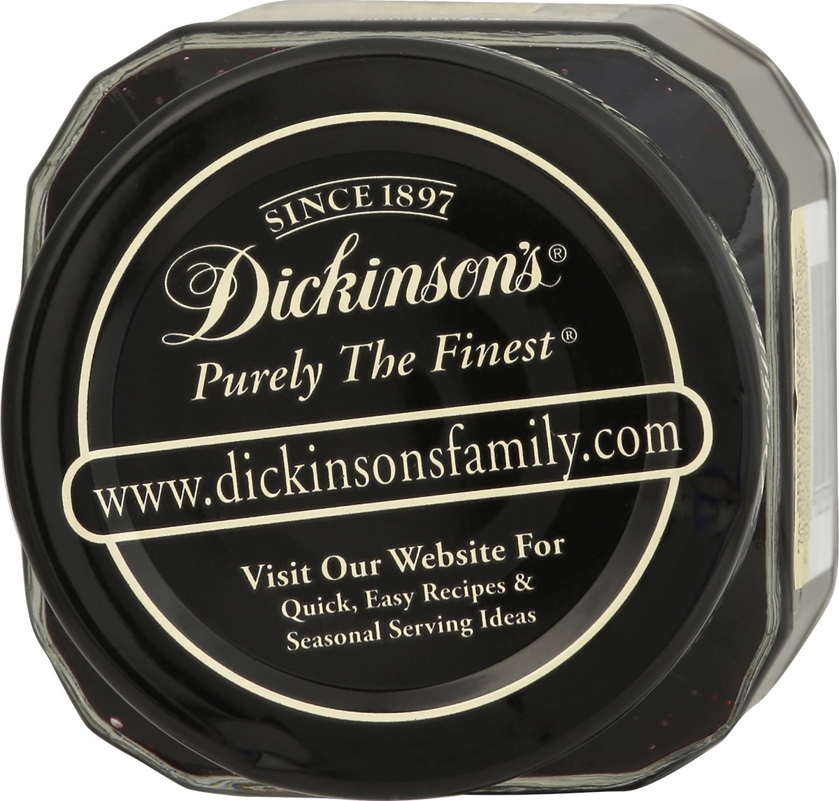 slide 4 of 6, Dickinson's Black Raspberry Preserves, 10 oz