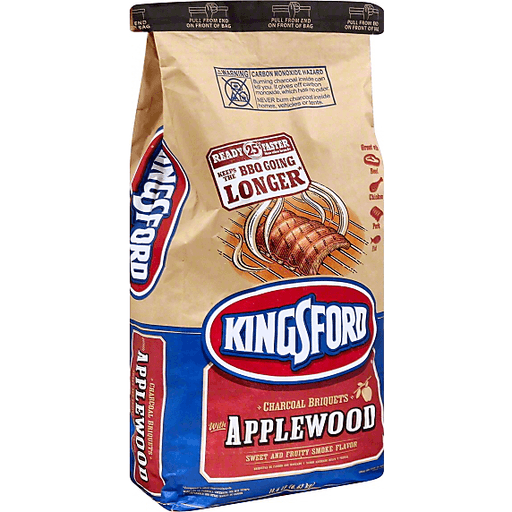 slide 3 of 3, Kingsford Charcoal Briquets with Applewood, 14.6 lb