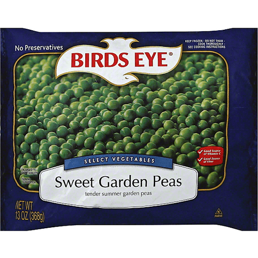 slide 2 of 3, Bird's Eye Sweet Garden Peas, 13 oz