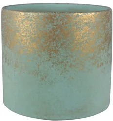 The Joy Of Gardening Cylinder Planter - Patina