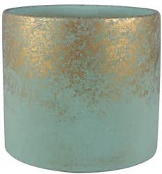 The Joy Of Gardening Cylinder Planter - Patina