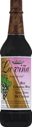 La Vina Cooking Wine, Red - 25.4 fl oz
