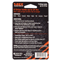 slide 4 of 5, T-Rex Extreme Tread Tape, 2 in. x 8 in., 3 ct