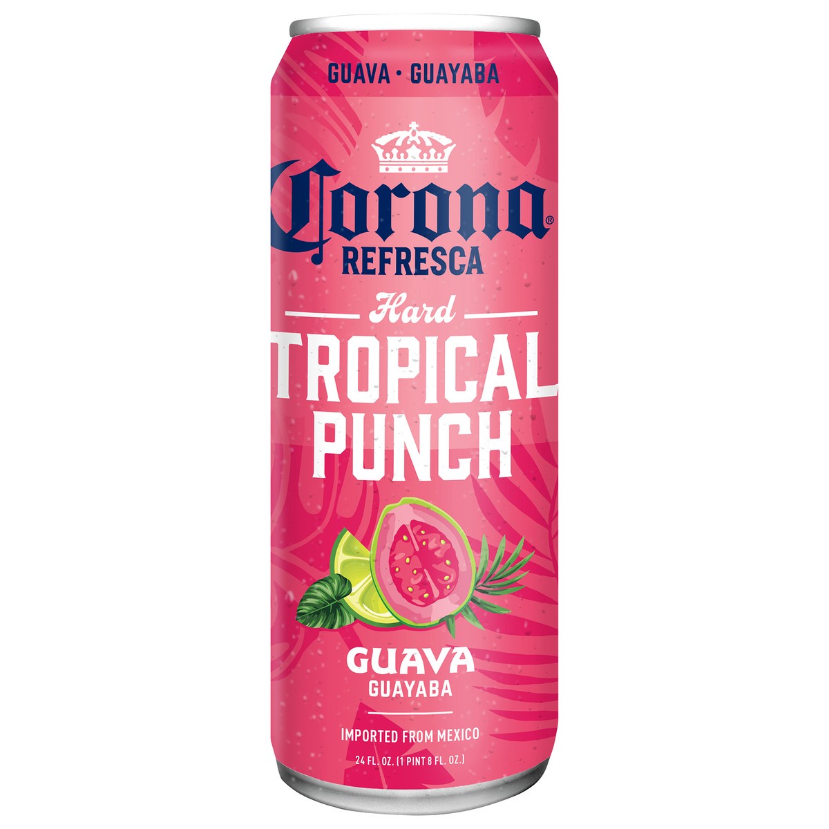 Corona Refresca Hard Tropical Punch Guava Canned Cocktail, 24 fl oz Can ...