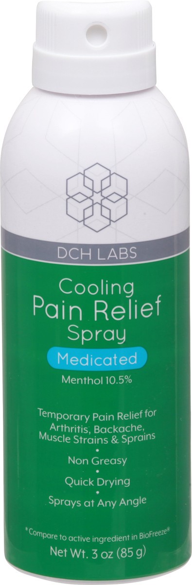 slide 2 of 5, DCH Labs Medicated Cooling Pain Relief Spray 3 oz, 3 oz