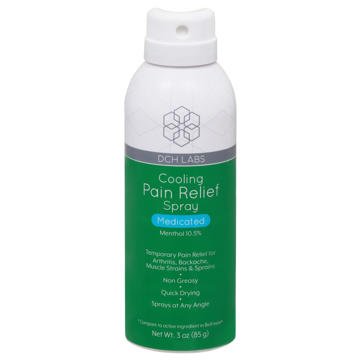 slide 5 of 5, DCH Labs Medicated Cooling Pain Relief Spray 3 oz, 3 oz