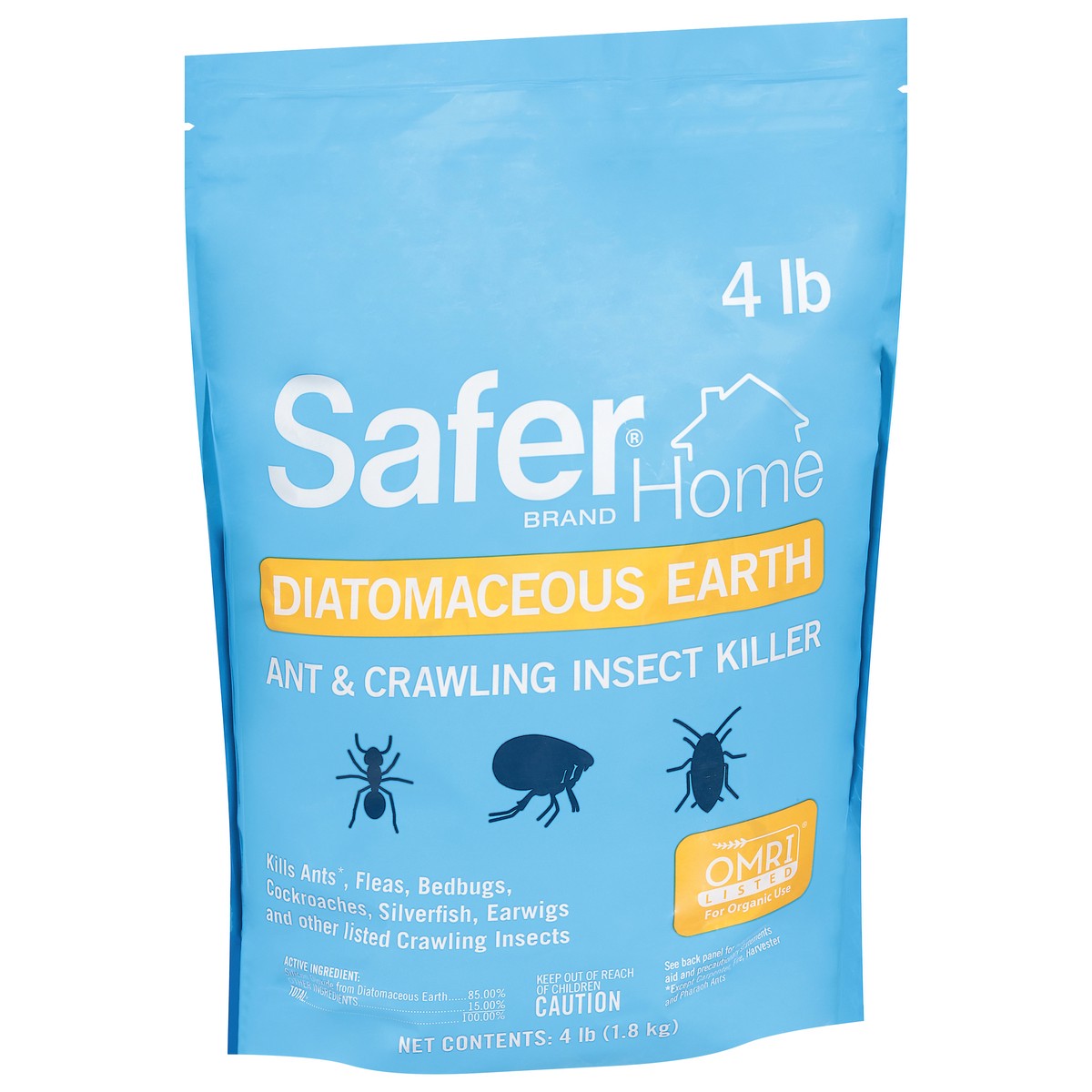 slide 2 of 12, Safer Diatomaceous Earth Ant & Crawling Insect Killer 4 lb, 4 lb