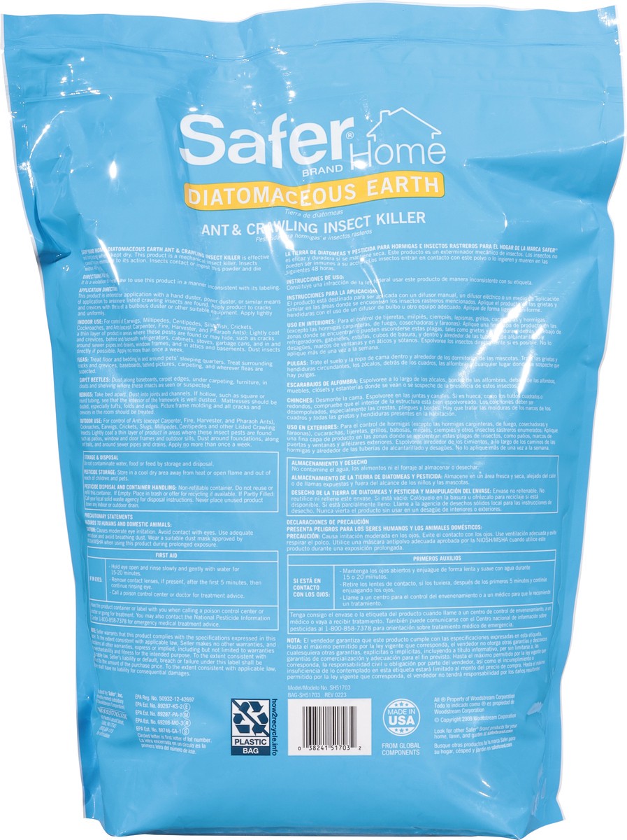 slide 9 of 12, Safer Diatomaceous Earth Ant & Crawling Insect Killer 4 lb, 4 lb