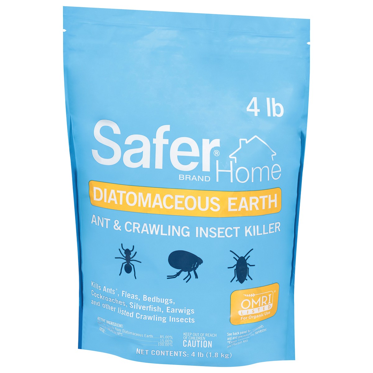 slide 3 of 12, Safer Diatomaceous Earth Ant & Crawling Insect Killer 4 lb, 4 lb