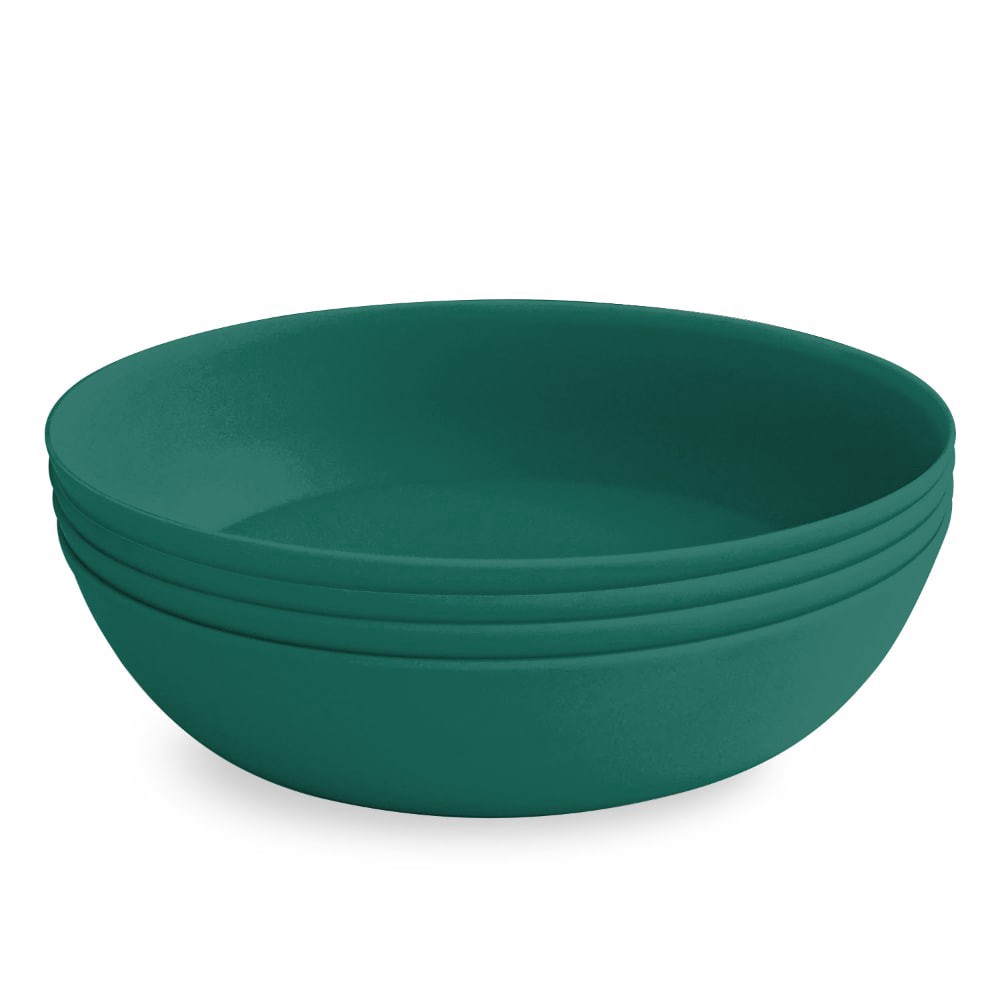 slide 1 of 1, EDL 8.63 Inch PP Dinner Bowl - Green, 4 ct