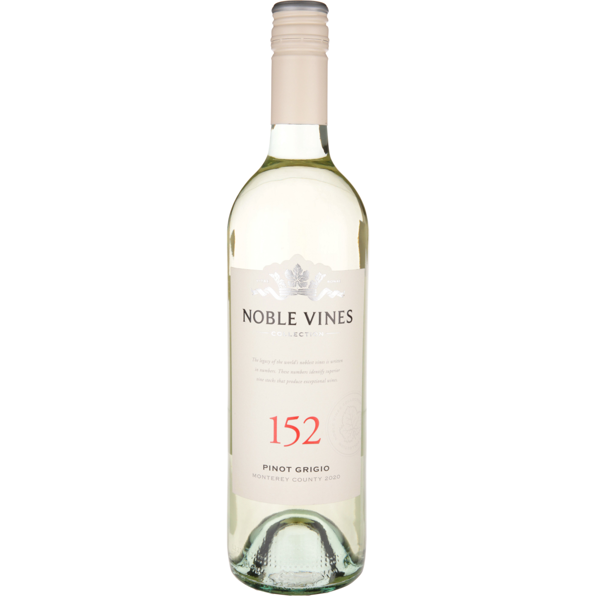 slide 1 of 9, Noble Vines Monterey County 152 Pinot Grigio 750 ml, 750 ml